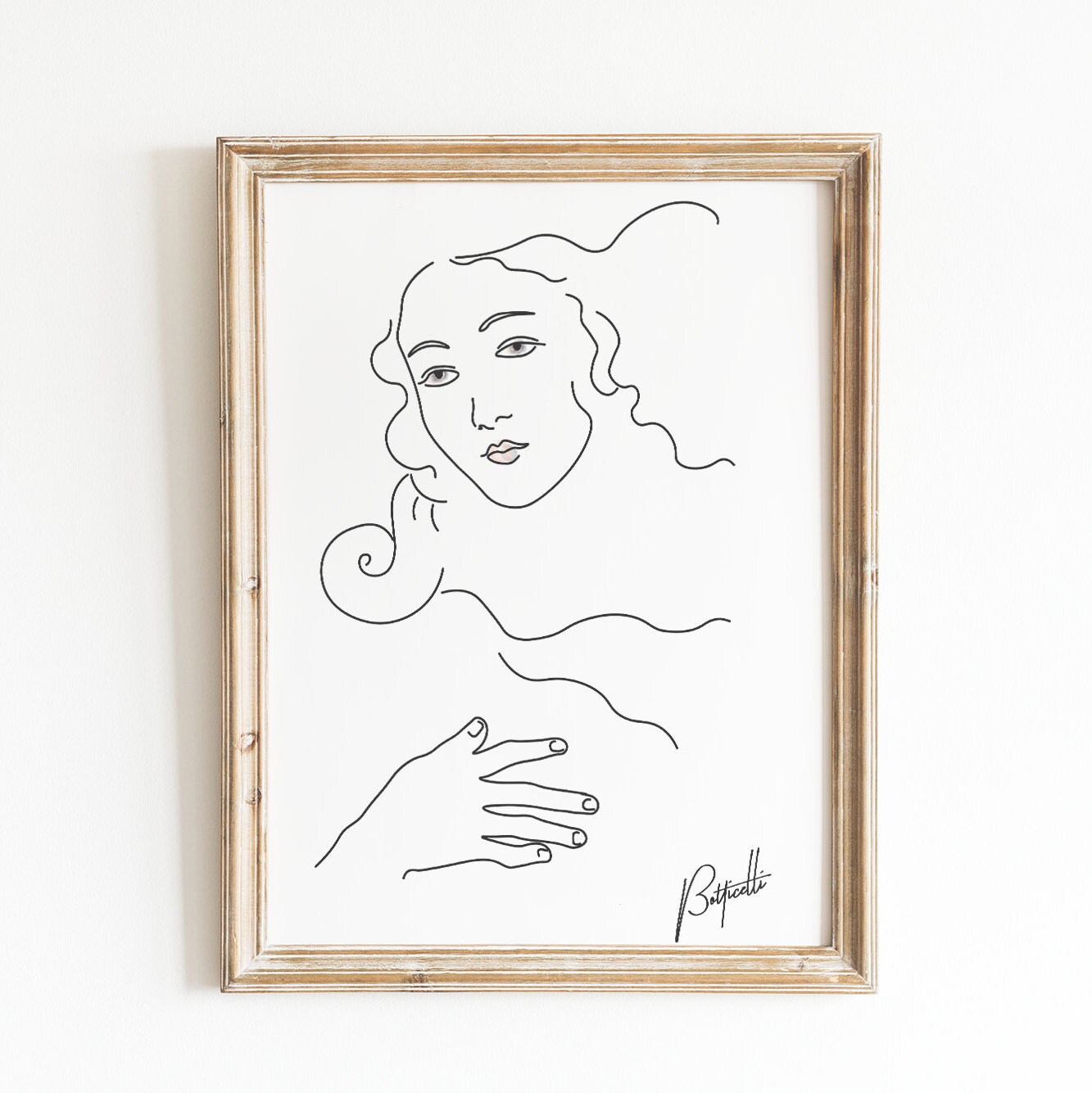 Birth of Venus, Botticelli Print, Printable Venus, Botticelli Wall Art ...
