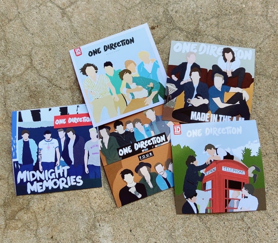 One Direction Sticker Pack 10 Year Anniversary