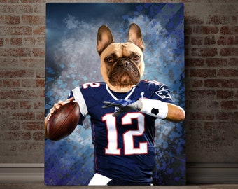 Football Dog Sweater Etsy