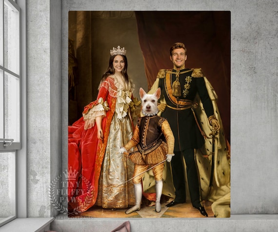 The King & Queen, Custom Royal Portrait