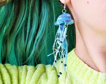 PDF pattern, crochet Earring/ key chain, English US, Quick Crochet project, craft fair item, gifts, crochet jewelry. FANTASYSPRITES