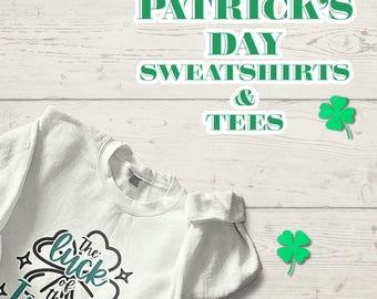 Camisetas y sudaderas con gráficos del Día de San Patricio, diseños unisex