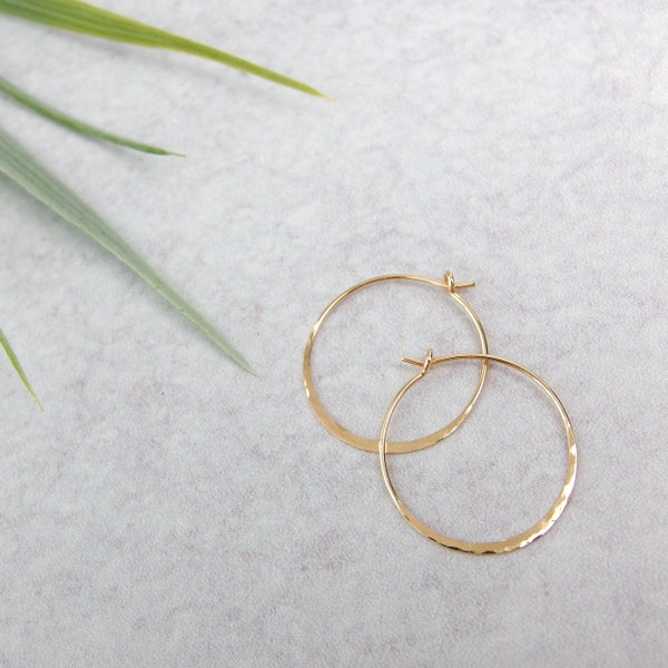 Gold Wire Earrings Etsy