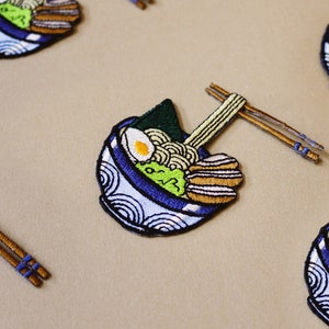 Japanese Ramen Iron On Patch image 2