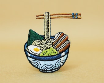 Japanese Ramen Iron On Patch
