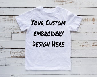 Custom Embroidery Design, Custom Embroidery Shirt for Birthdays, Custom Birthday Shirt, Custom Design Order