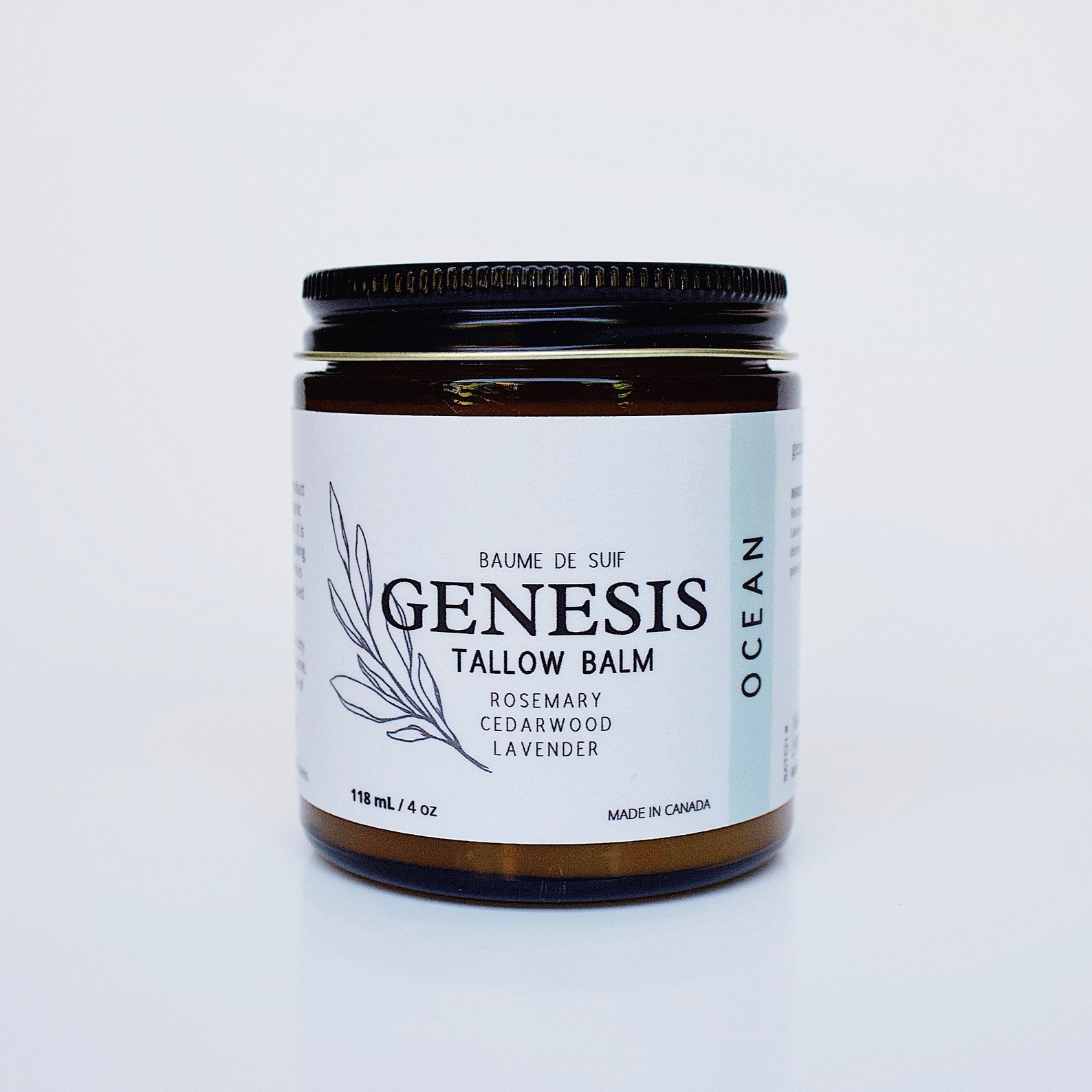 Organic Tallow Balm OCEAN 4oz Etsy