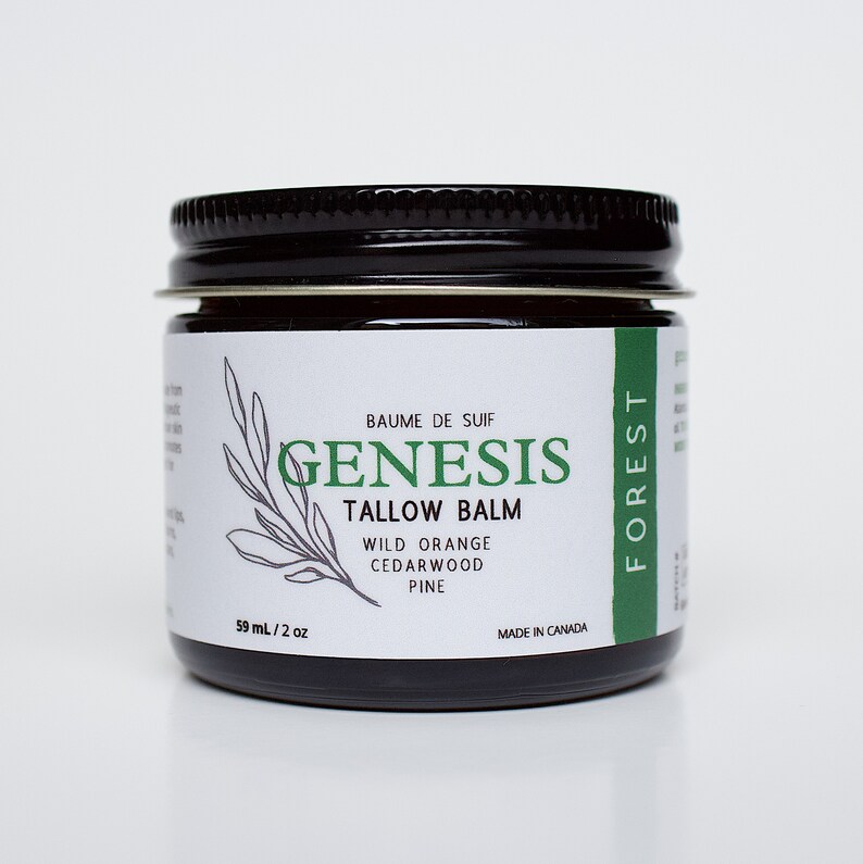 Organic Tallow Balm FOREST 2oz Etsy