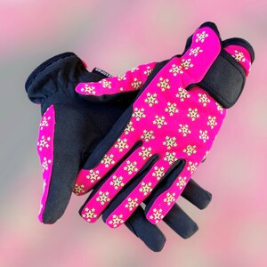 Kids pink football gloves on sale