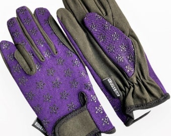 Children/Youth/Kids Equestrian Horse Riding And All Sports Gloves | Plain PURPLE and Star Print Purple | Kids Accessories | Christmas Gift