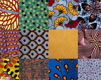 Telas Africanas MUKUMBU. Estampados únicos, mundo de color.