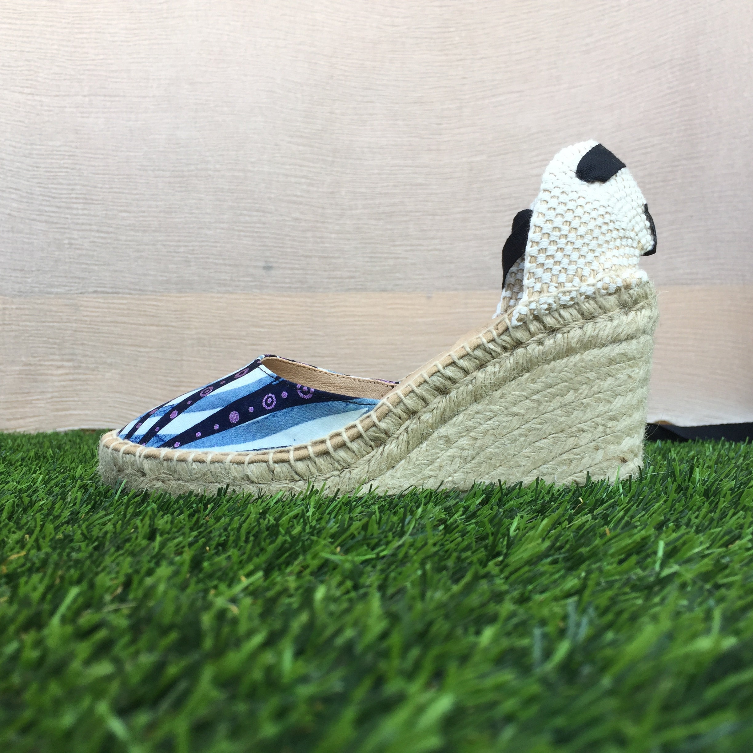 earth yarrow espadrille wedge