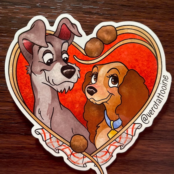 Puppy love sticker