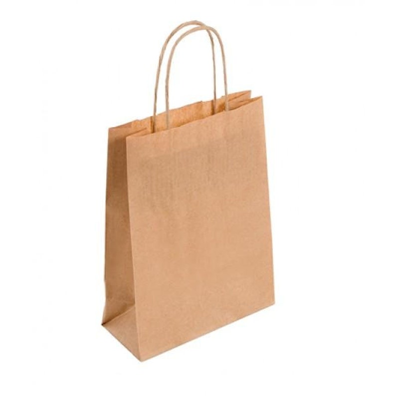 Kraft Small Gift Bag Etsy