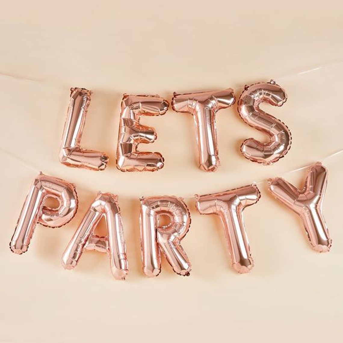 Let's Party Balloon Garland Etsy