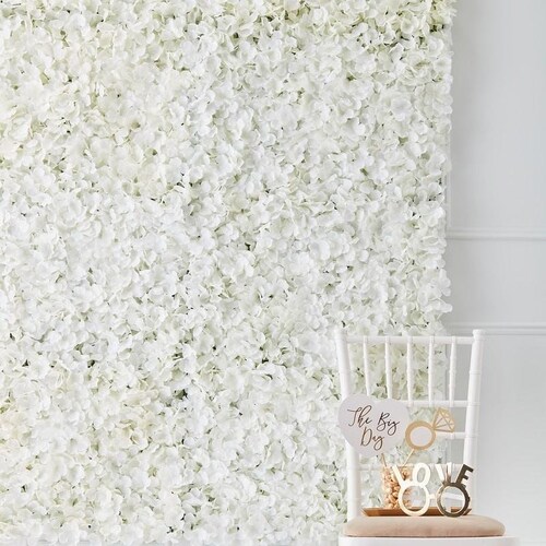 Flower Wall Lush Green & White rental Only Event Backdrop Etsy