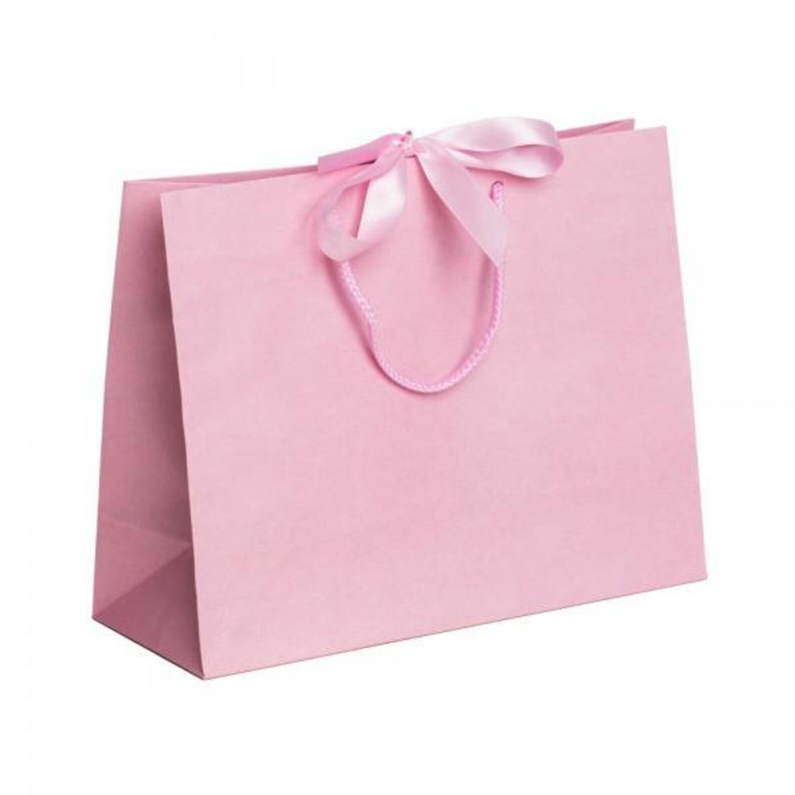 Luxury Pink Medium Gift Bag With Ribbon Etsy UK
