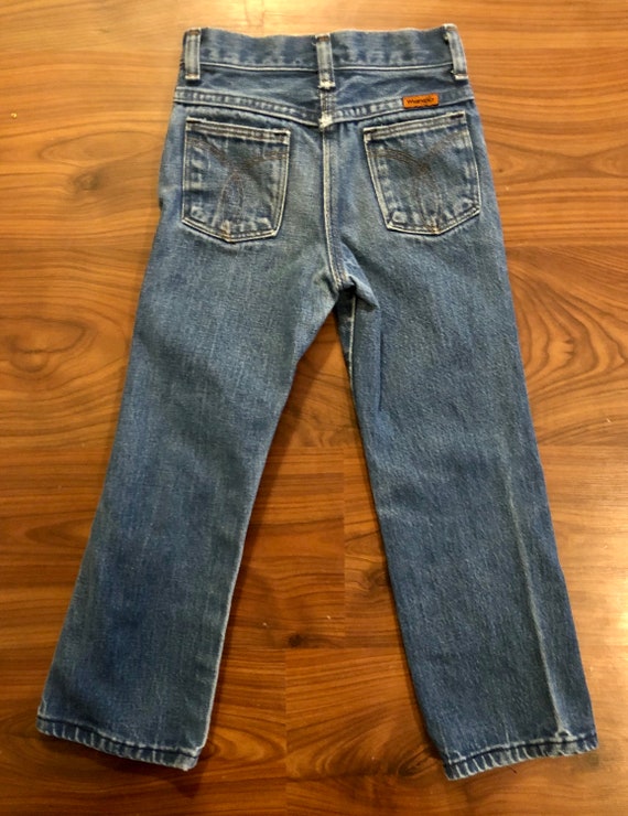 Vintage 80s/90s Wrangler jeans kids size 6 regular - image 7