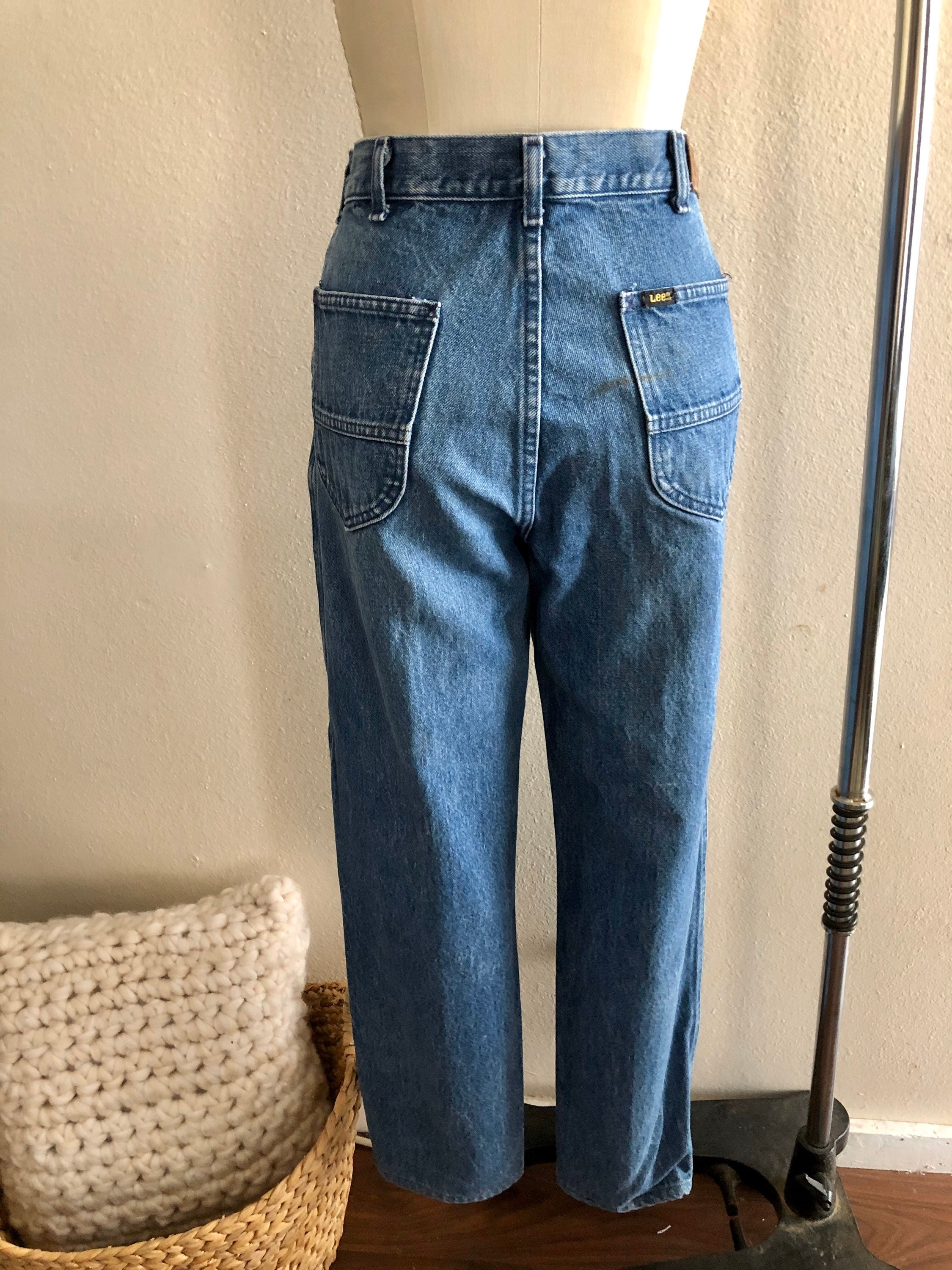 Vintage 80s Lee jeans size 34x32 runs smo | Etsy