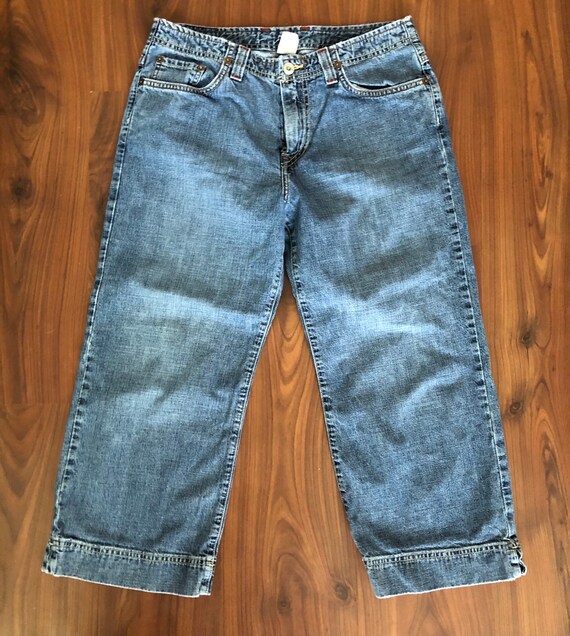 Vintage 90s 00s Y2k Lucky Brand Capri Ankle Jeans High Water Jeans