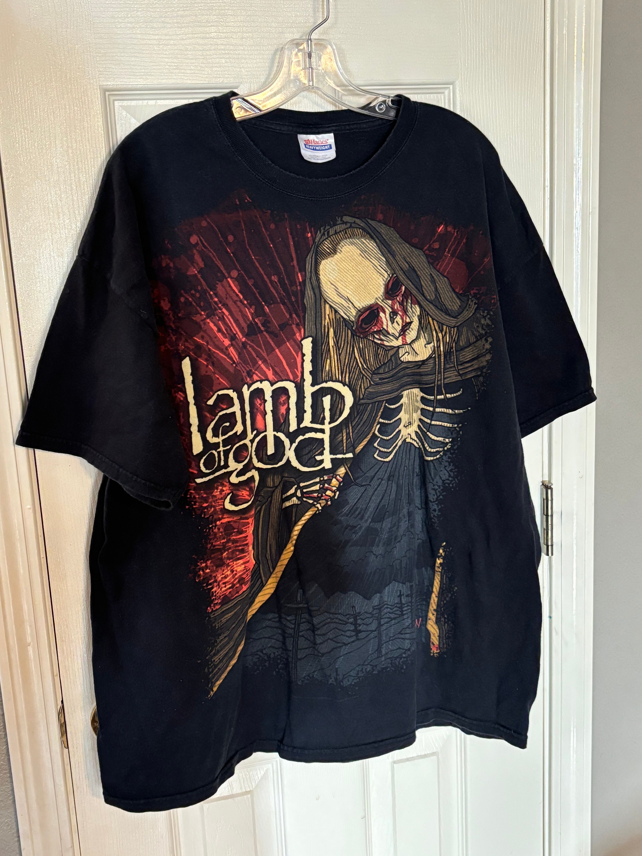 Thrifted Lamb of God Band Tee Shirt Adult XXL - Etsy