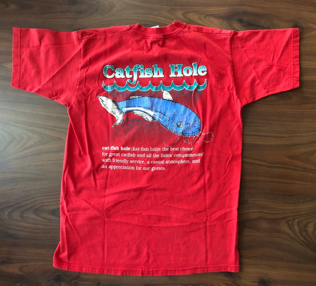 Vintage Catfish Hole Fayetteville, AR Tee Shirt Adult Size Medium Etsy