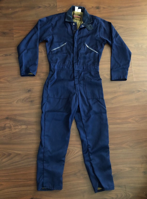 Vintage 50s/60s Walls navy blue lightweight insula