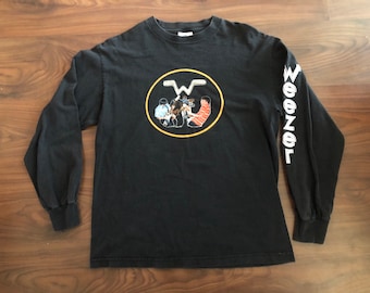 Vintage Y2K 2000 Weezer band tee shirt long sleeve adult size medium
