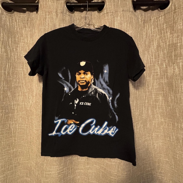 Thrifted Ice Cube rapper hip hop tee shirt size small