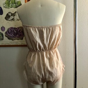 Beautiful vintage 80s lingerie romper by Danskin size small image 2