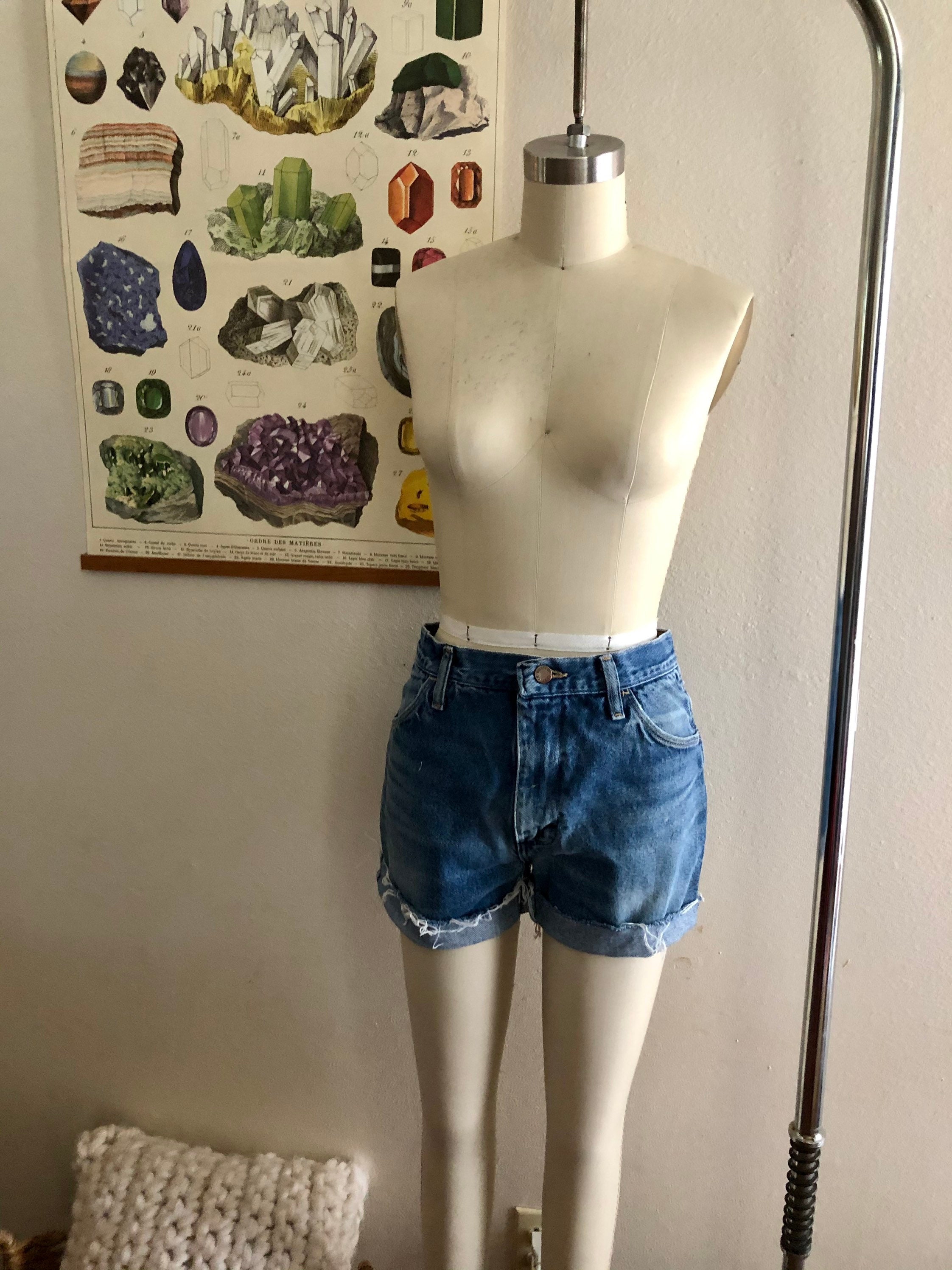 Vintage 70er Jahre Rustler Jeans abgeschnitten Shorts 30W | Etsy