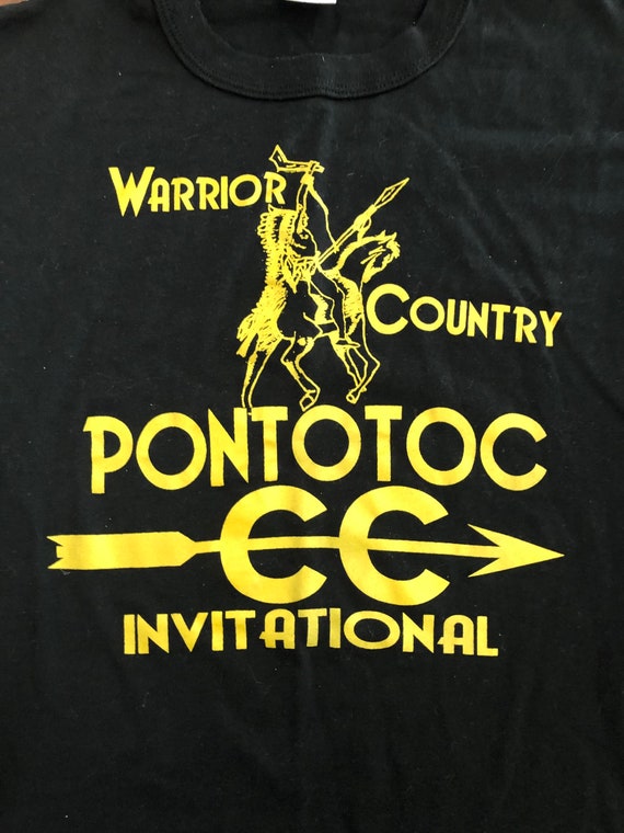 Vintage Russell Athletics USA made Pontotoc CC In… - image 2