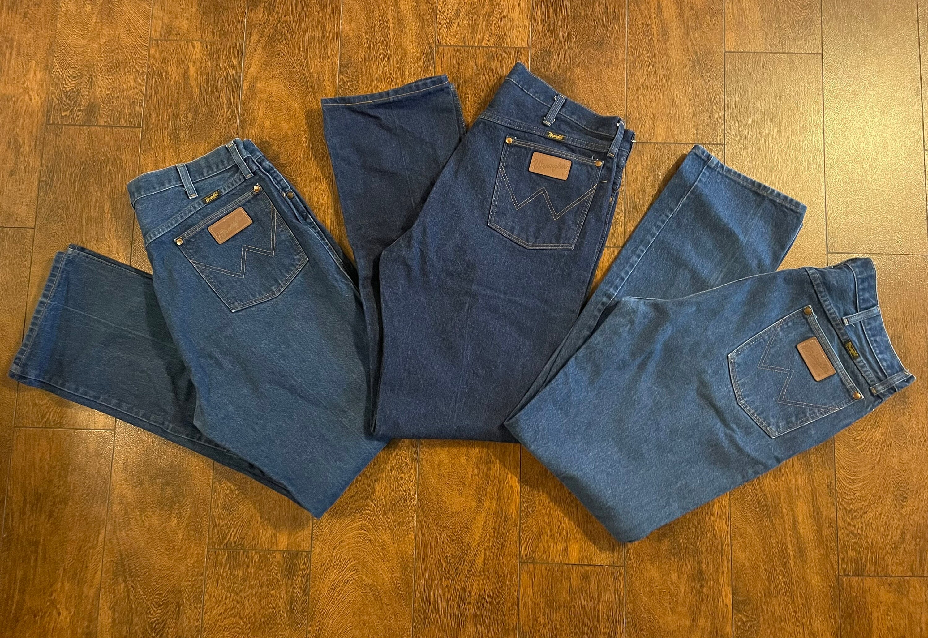 Vintage Wrangler Jeans Mens Size One Pair - Etsy