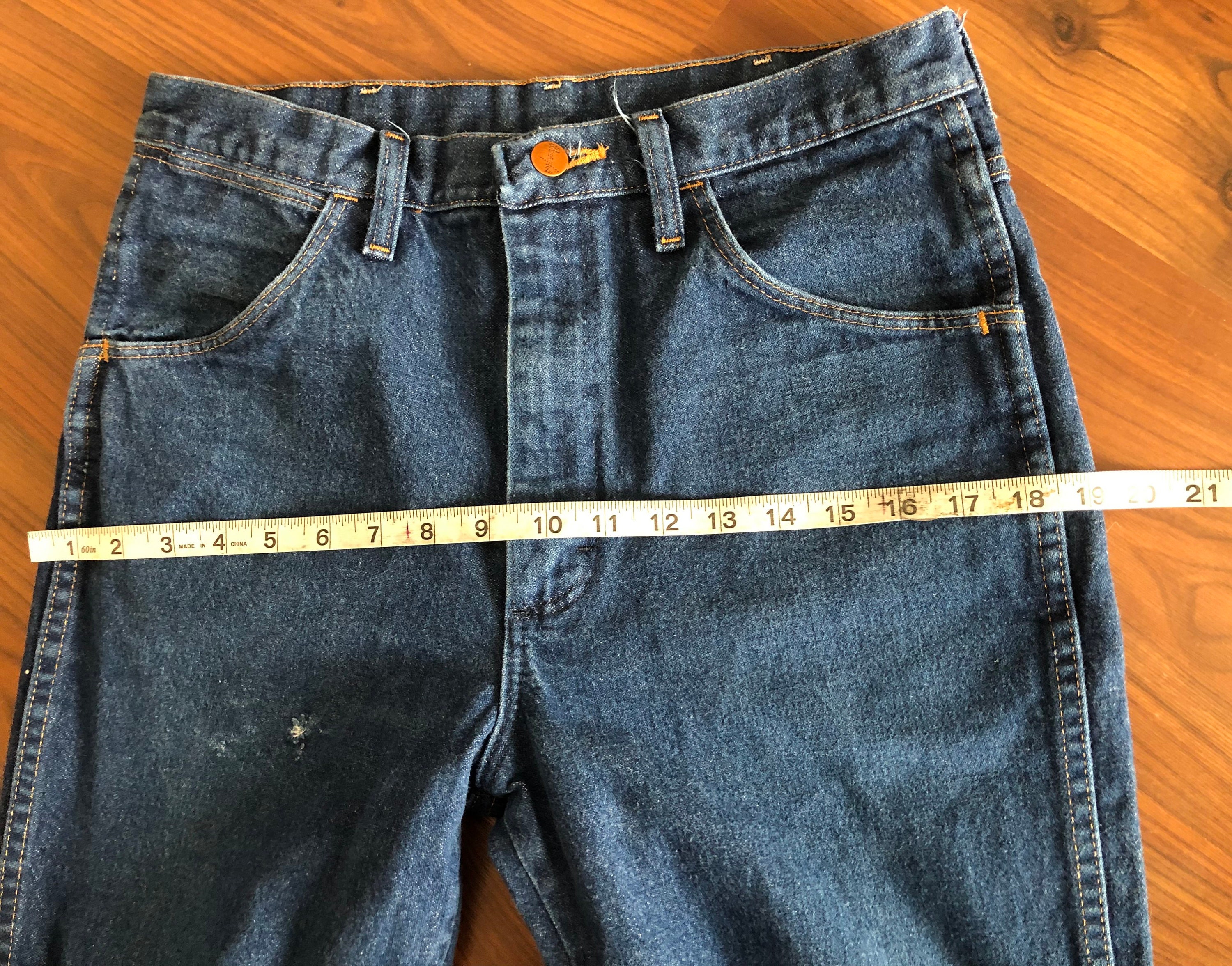 Vintage Wrangler jeans size 32W 32L | Etsy