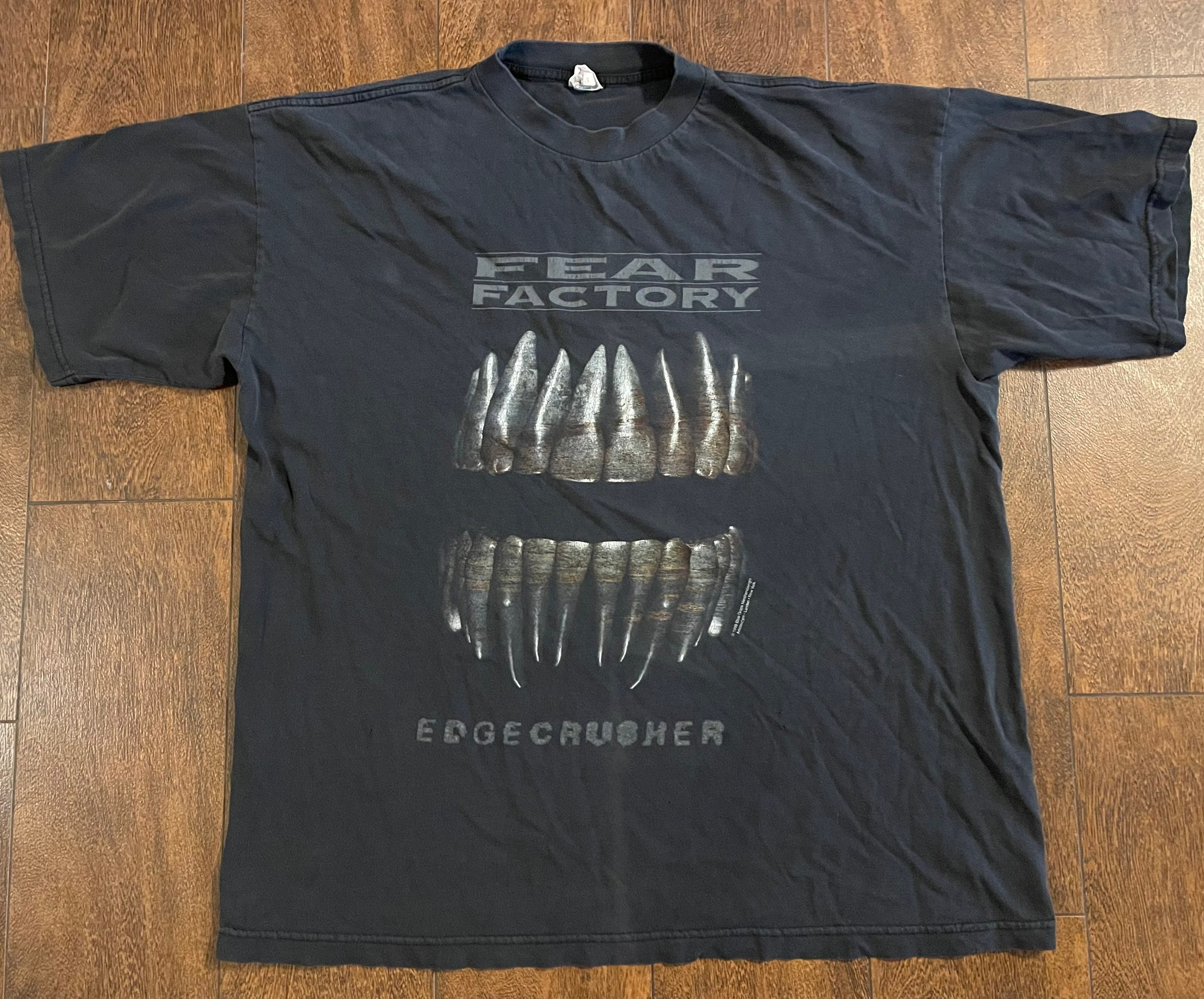 Vintage 1999 Blue Grape Merchandising Fear Factory Edge Etsy