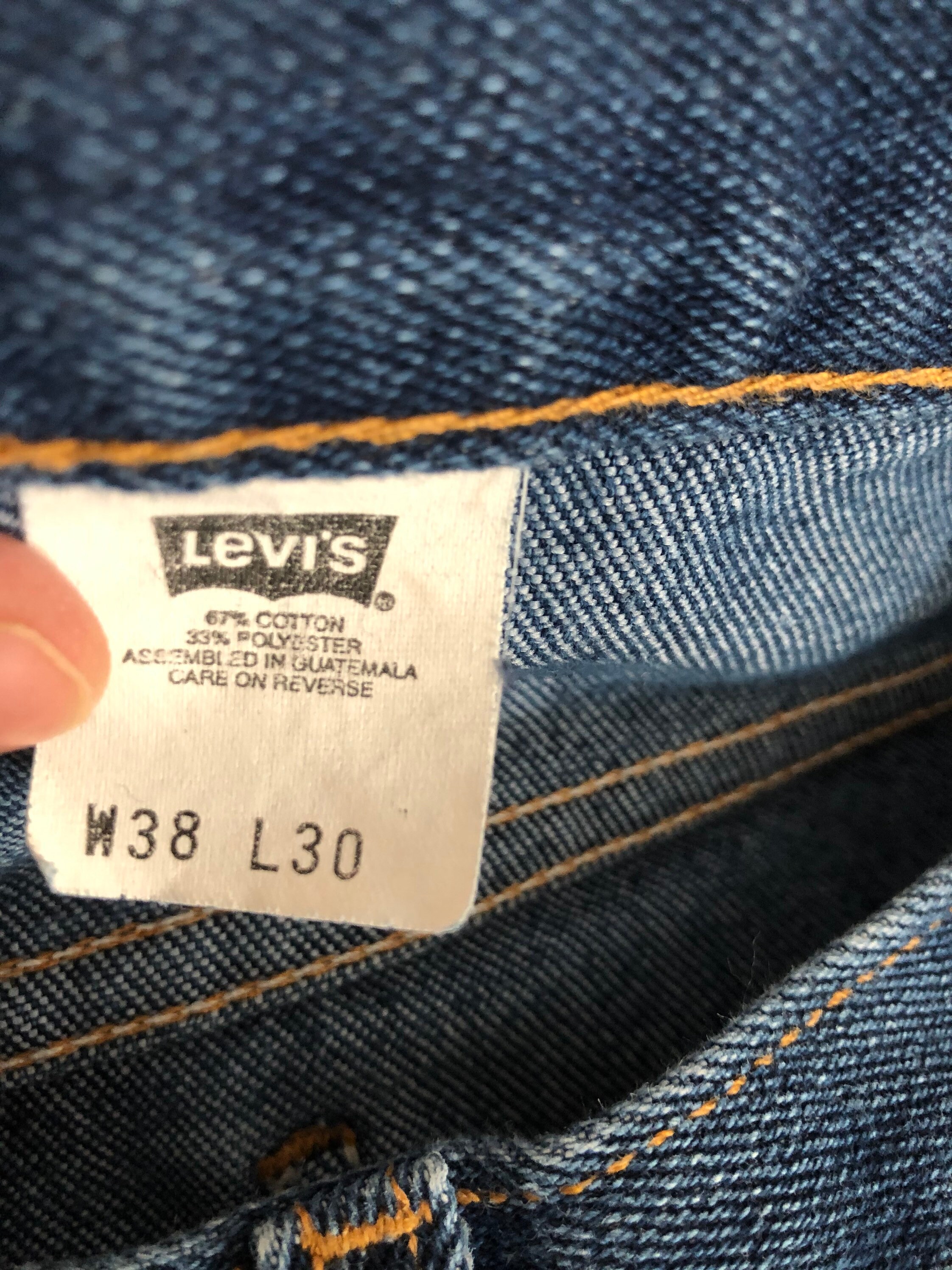 Vintage 80s Levis 517 Black Tab Jeans Size 38W 30L - Etsy