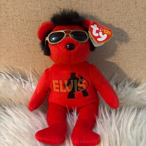 Stuffed Elvis Bear - Etsy