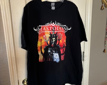 Thrifted Mastodon tee shirt adult XXL