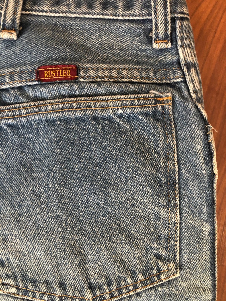 Vintage Rustler Jeans Mens Size 38W 30L - Etsy