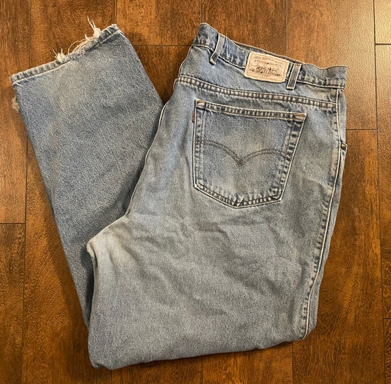Vintage Levis Brown Tab Plus Size Jeans W48 L30 - Etsy