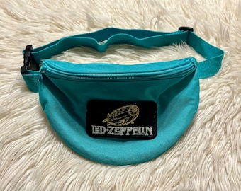 Vintage Led-Zeppelin patch on fanny pack