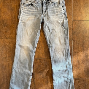 Vintage y2k Silver brand suki capri jeans women’s W25