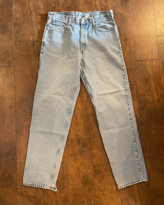 Pantalones Levi's 550 vintage para hombre, con lengüetas rojas