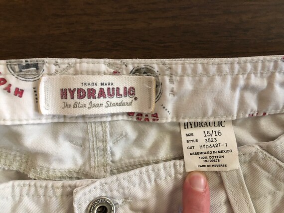 Vintage 90s y2k Hydraulic pants women’s size 15/16 - image 3