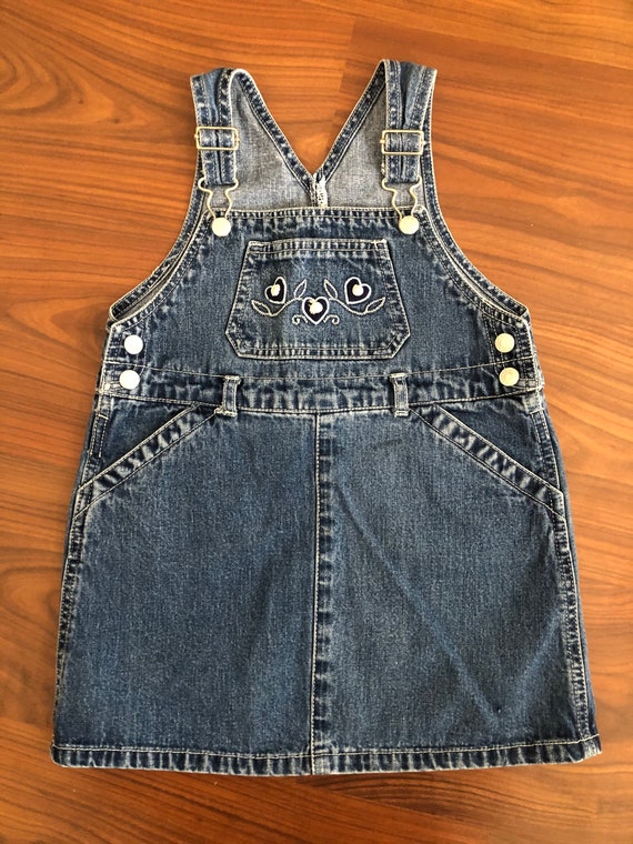 Vintage Overalls Dress Size 3T by the Childrens Place - Etsy