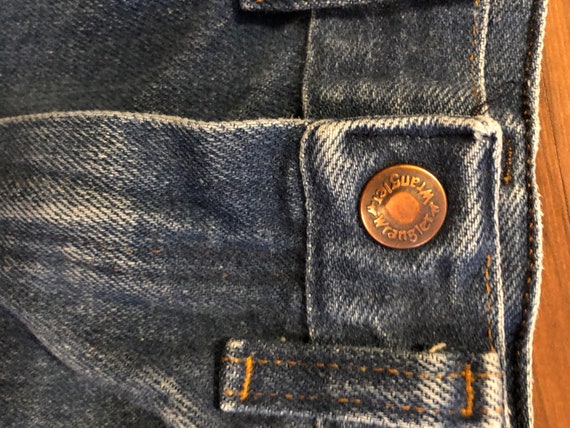 Vintage 80s/90s Wrangler jeans kids size 6 regular - image 5