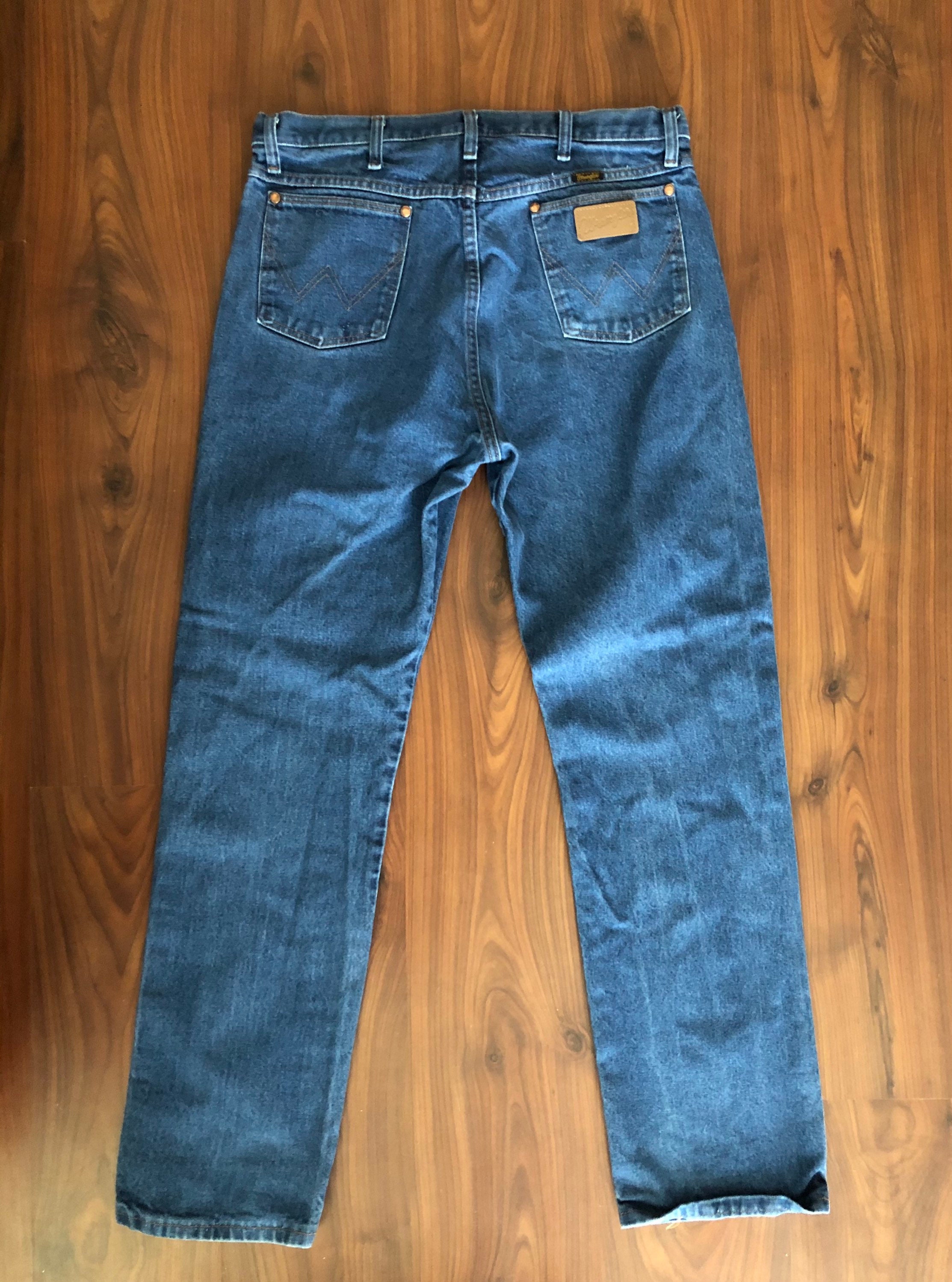 Vintage Wrangler Jeans 36W 34L Runs a Bit Smaller | Etsy