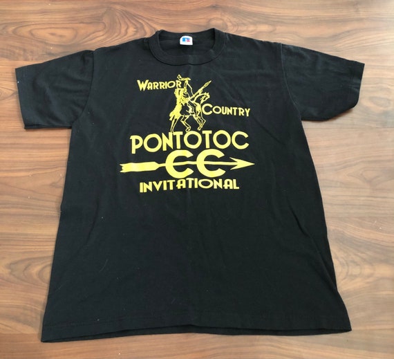 Vintage Russell Athletics USA made Pontotoc CC In… - image 1
