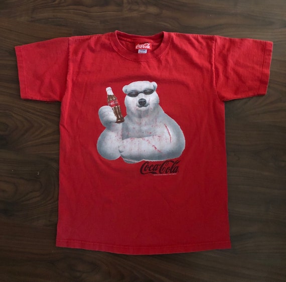 Rare! Vintage 90s Coca-cola Tee Shirt Kids Size 14/16 Large Rare! Vintage 90s Coca-cola Tee Shirt Kids Size 14/16 Large