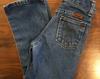 Vintage 80s/90s Wrangler jeans kids size 6 regular